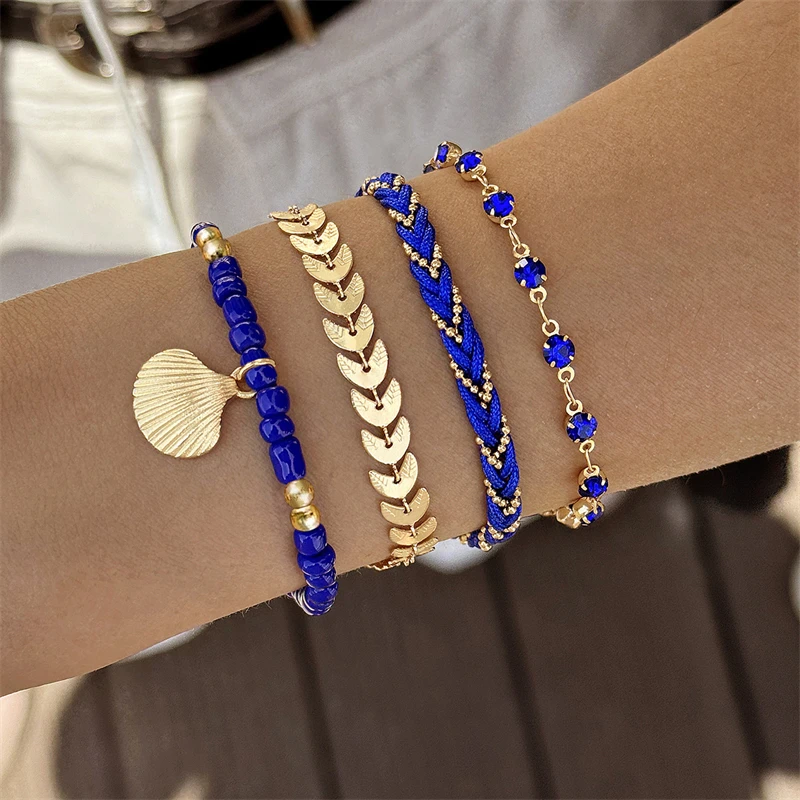 Bracelets coquillage femme bohème été plage Bracelets coquillage femme bohème été plage