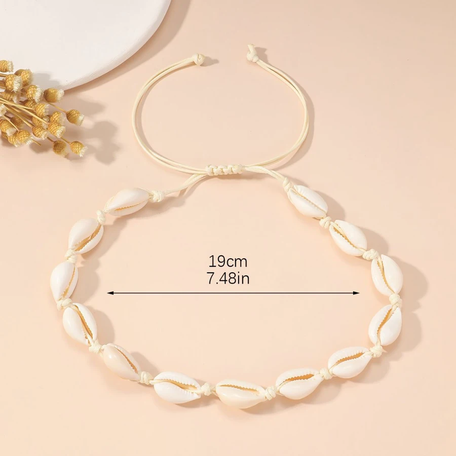 Collier coquillage femme bohème Collier coquillage femme bohème – Image 4